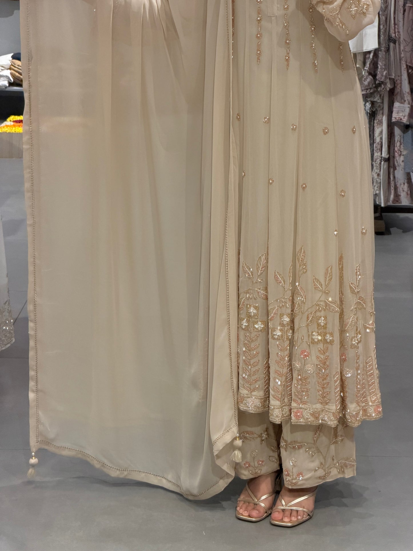Ivory Grace Viscose Georgette