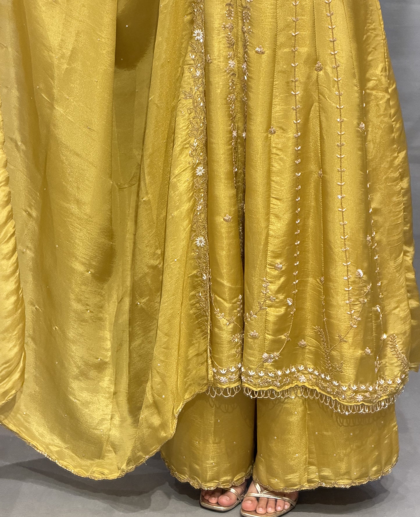 Sunlit Flare Anarkali Set