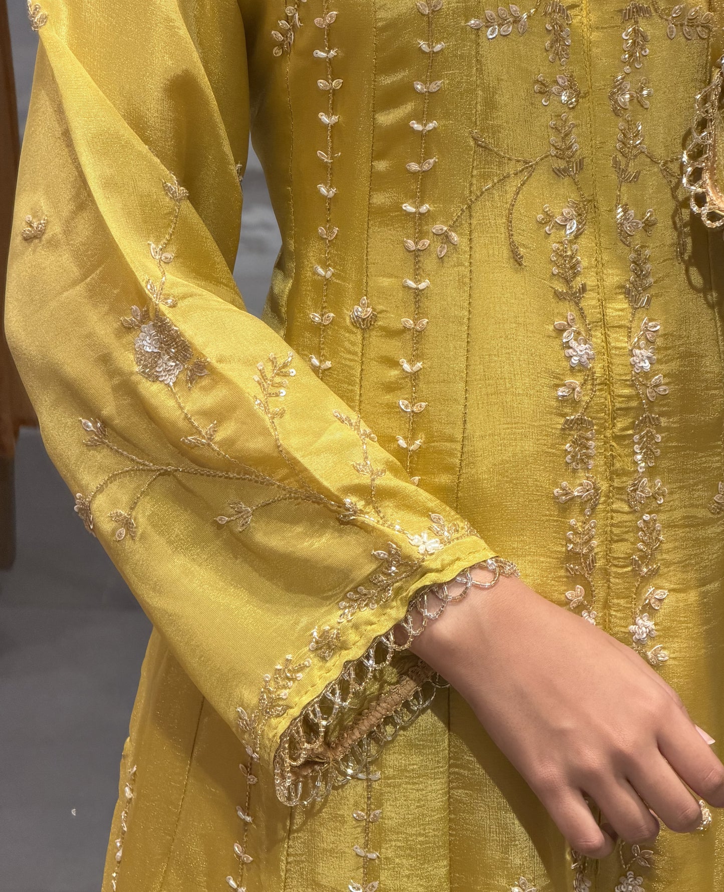 Sunlit Flare Anarkali Set