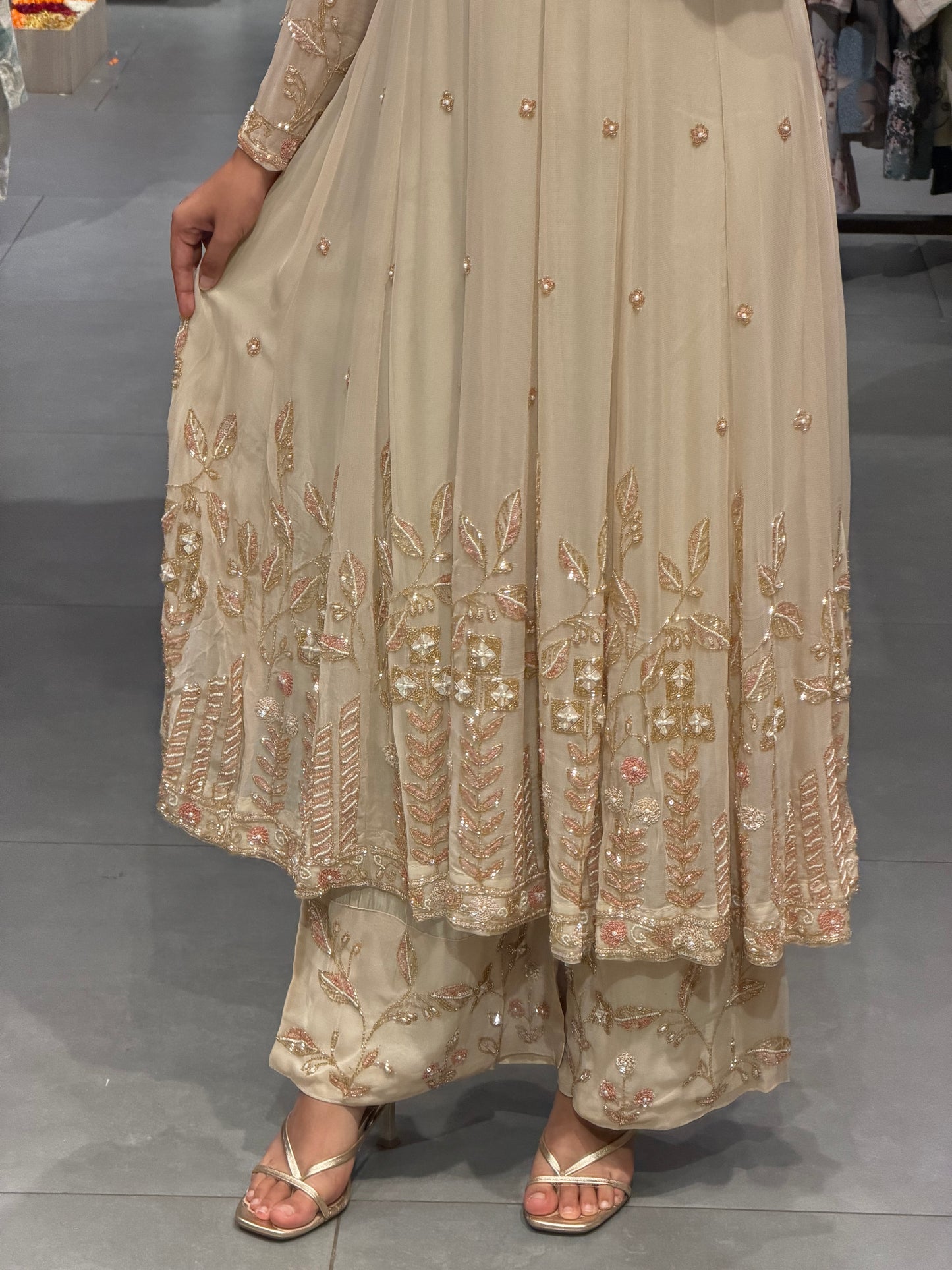 Ivory Grace Viscose Georgette