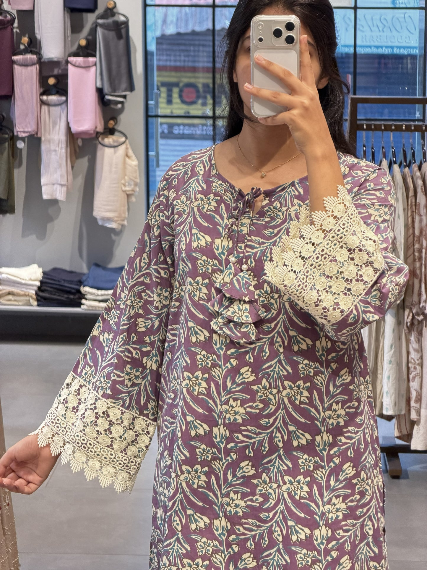 Cotton Printed Kurta Set