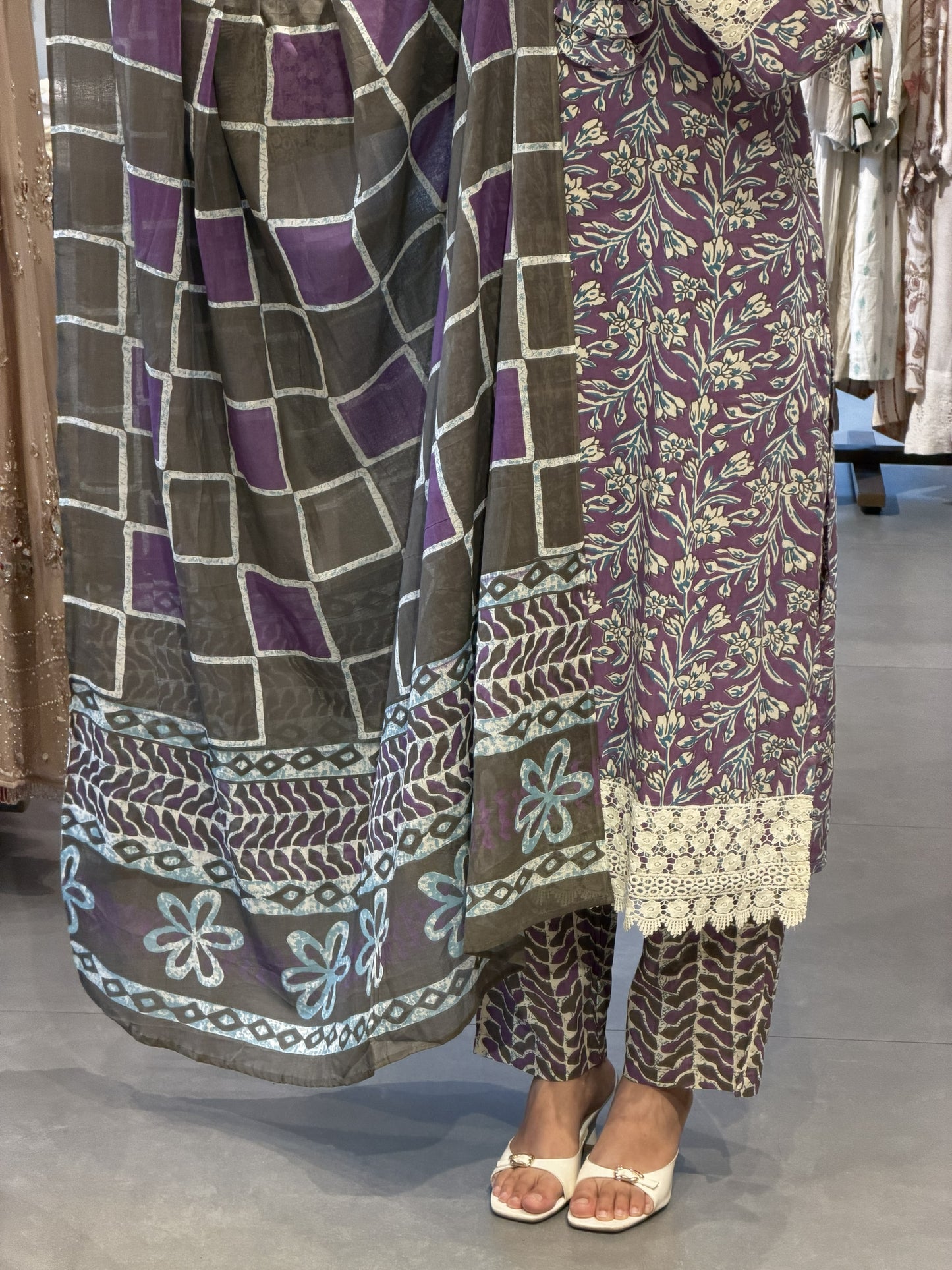 Cotton Printed Kurta Set