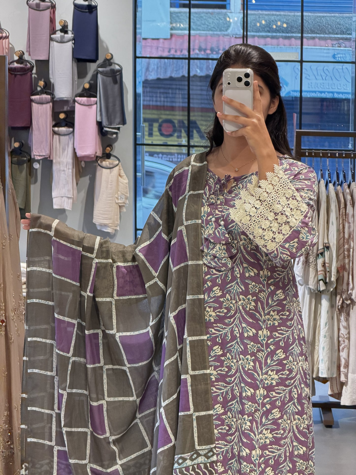 Cotton Printed Kurta Set