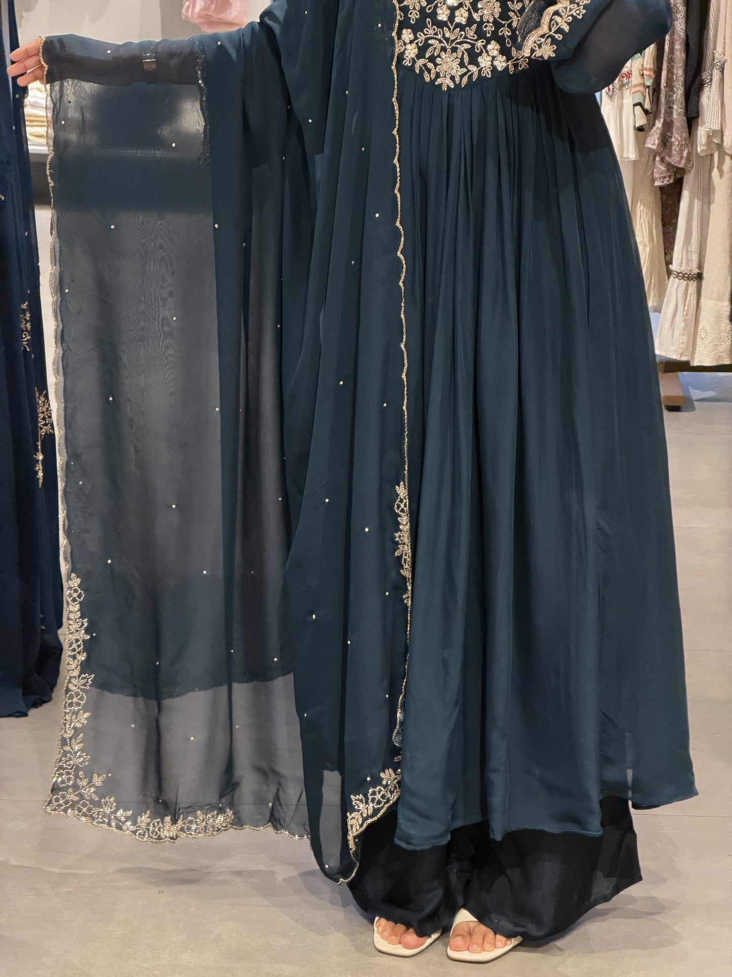Elegant Soft Organza Suit Set