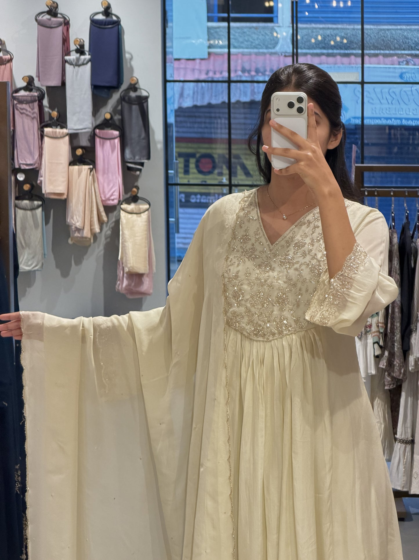 Elegant Soft Organza Suit Set