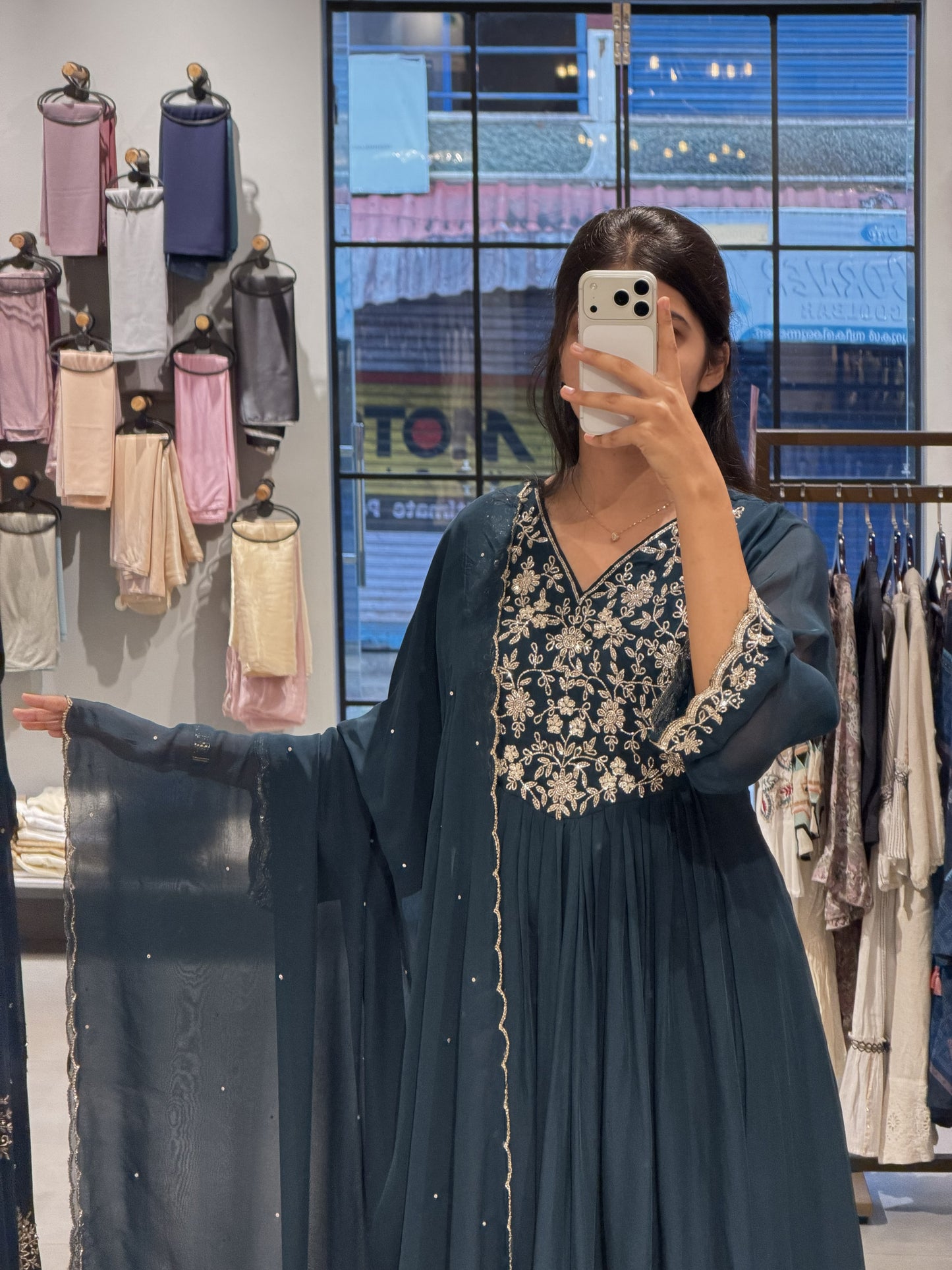 Elegant Soft Organza Suit Set