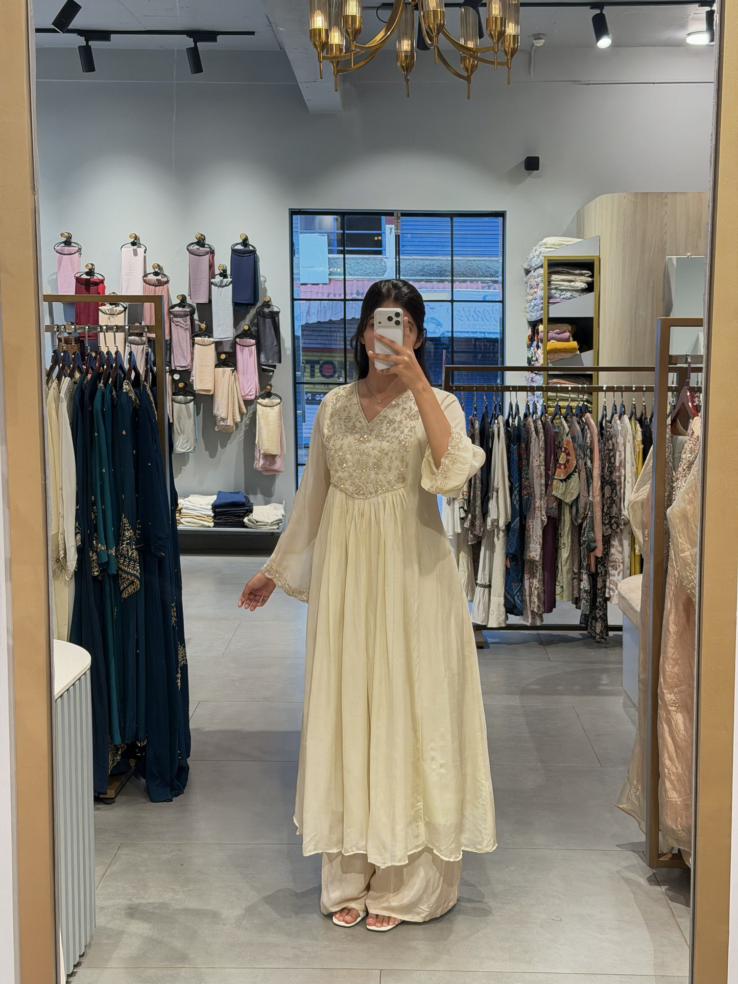 Elegant Soft Organza Suit Set