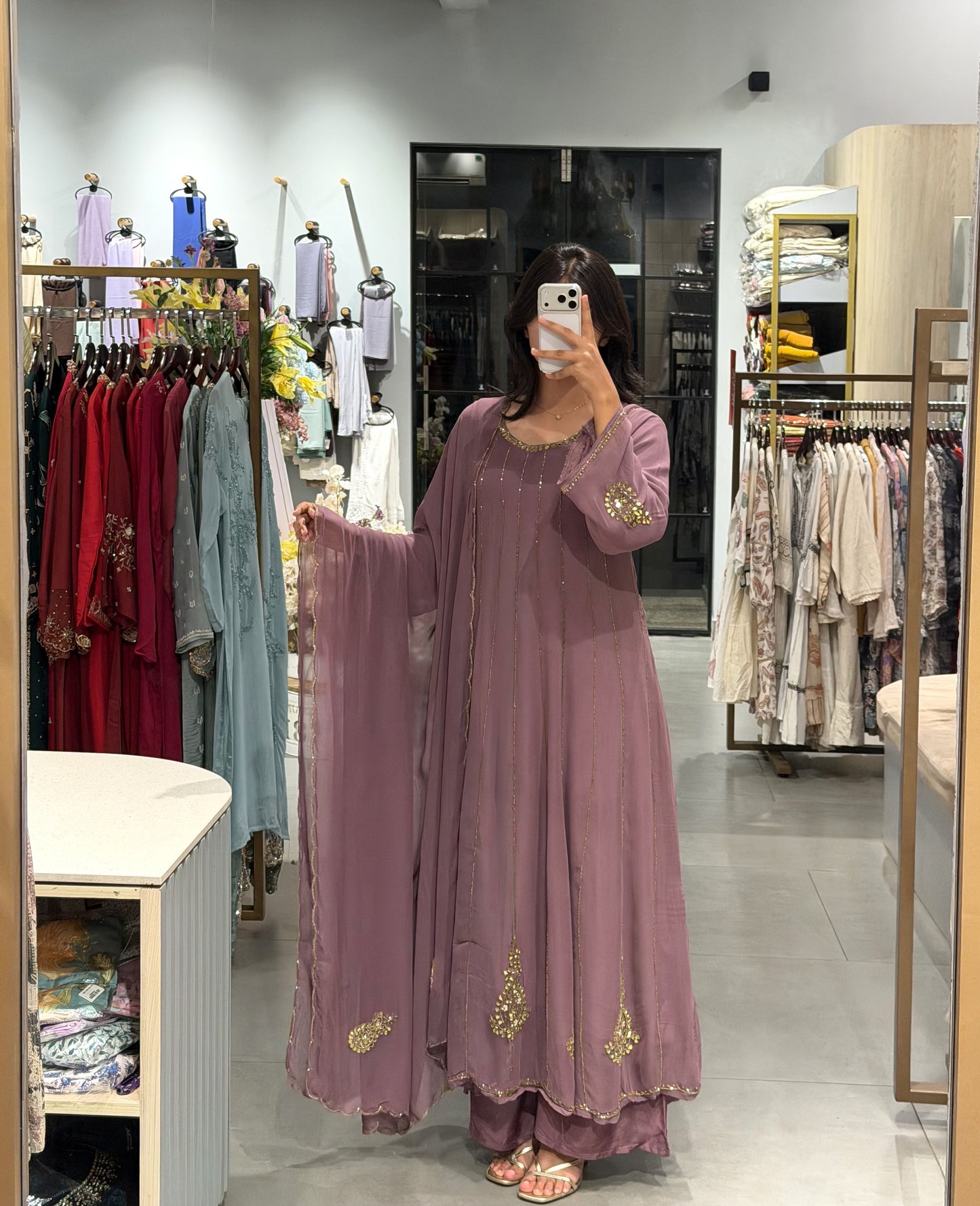 Jewel Flare Anarkali Set