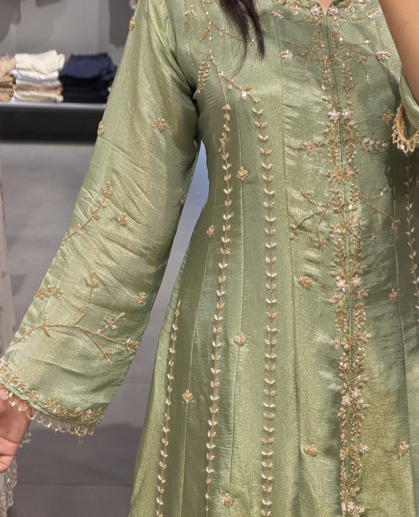 Sunlit Flare Anarkali Set